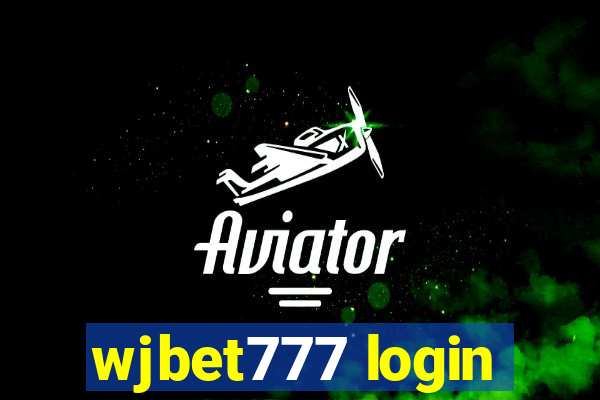 wjbet777 login